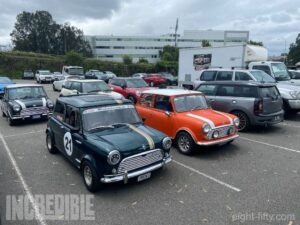 A general car park is always worth a look - almost a Mini show in itself!