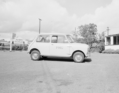 A Morris 850 in service with PMG Department in Queensland (image: National Archives of Australia, image number NAA: J2364, 1863/129).